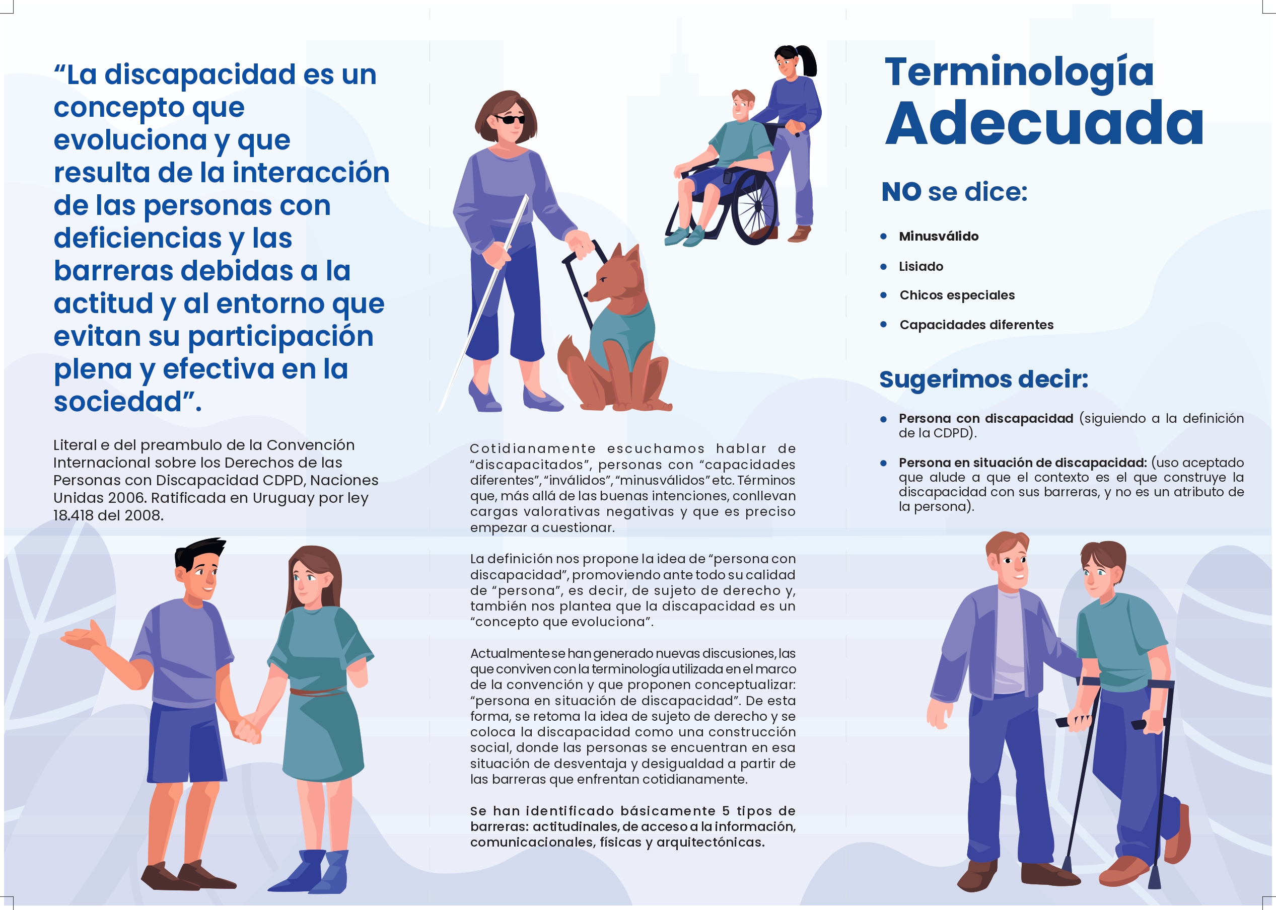 Cual Es El Termino Adecuado Para Personas Con Discapacidad